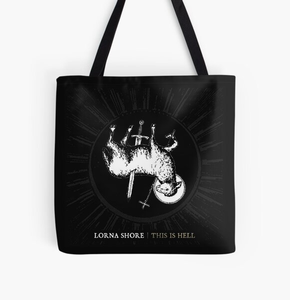 Lorna Shore music popular Genres: Deathcore All Over Print Tote Bag RB1208 product Offical Lorna Shore Merch